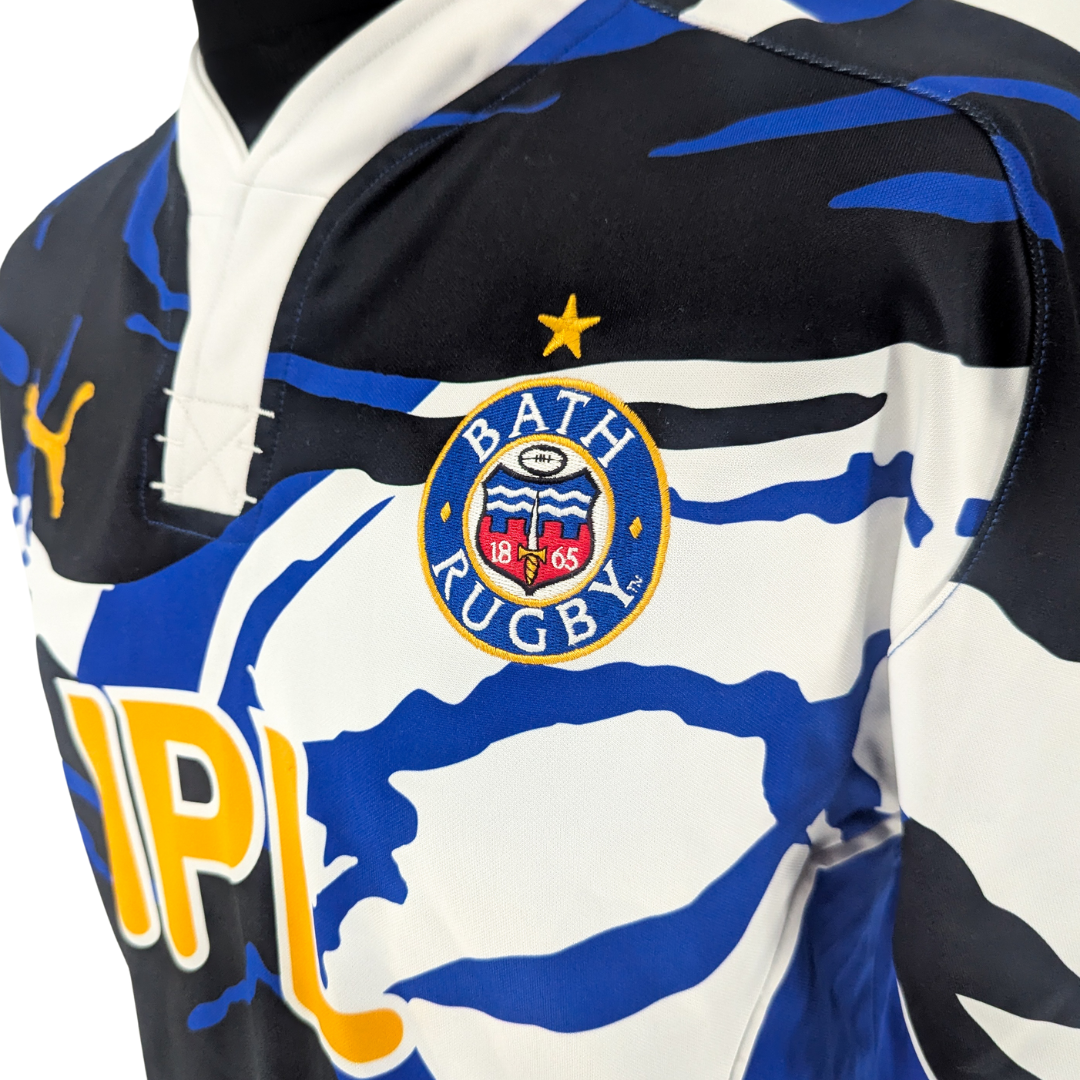 Bath home rugby home shirt 2009/10 - (L)