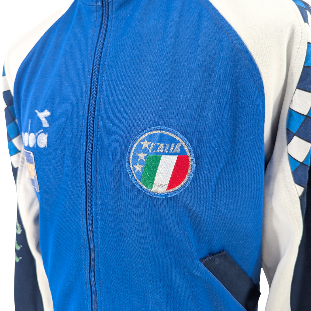 Italy training football jacket 1990/92 - (M)