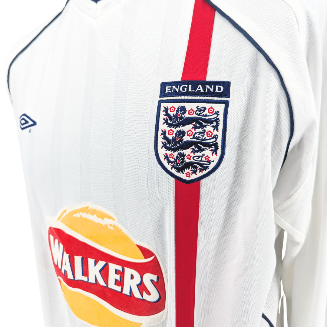 England Schoolboys home football shirt 2001/03 - (L)