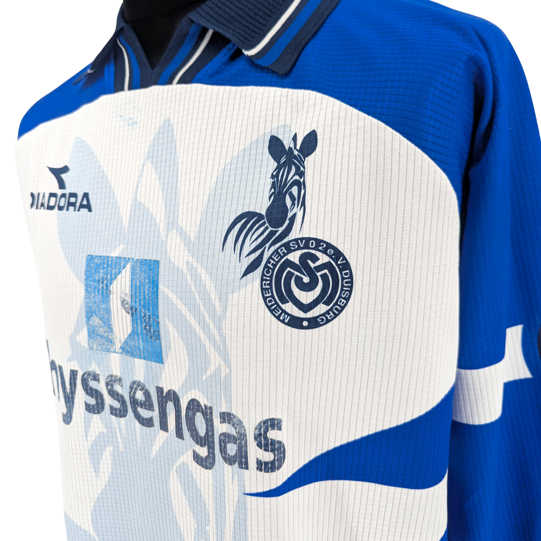 Duisburg home football shirt 1998/99 - (XL)
