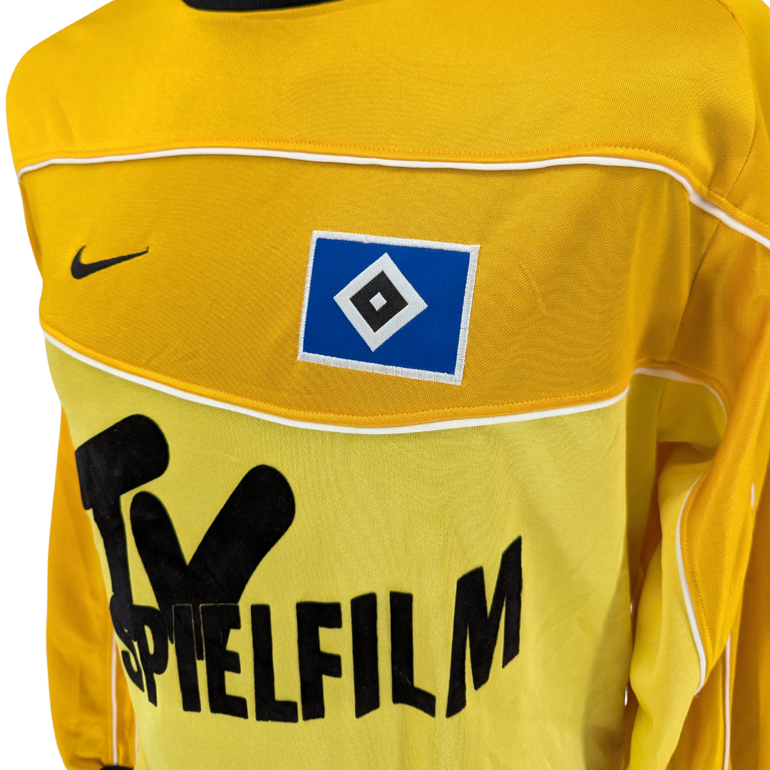 Hamburg signed goalkeeper football shirt 2001/02 - (S)