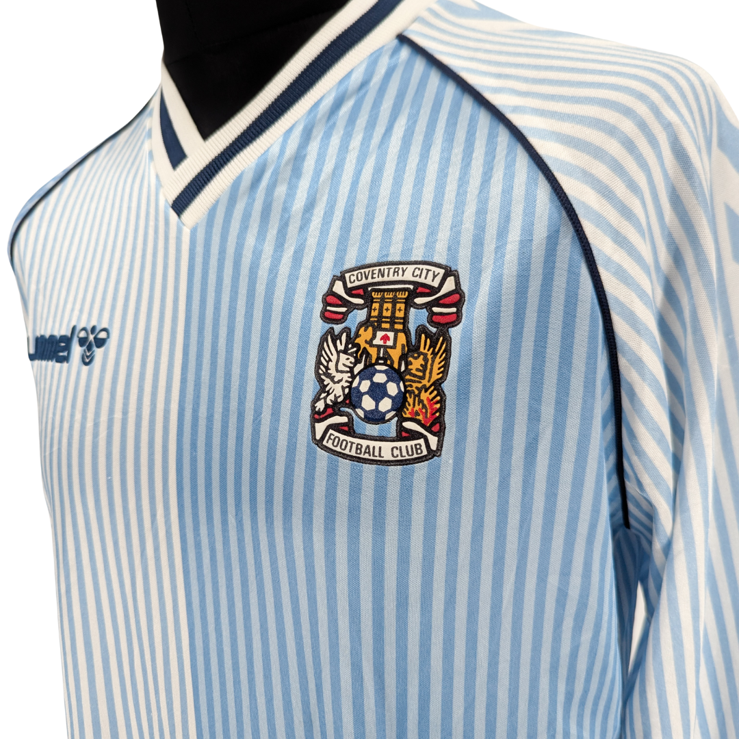 Coventry City home football shirt 1987/89 - (L)