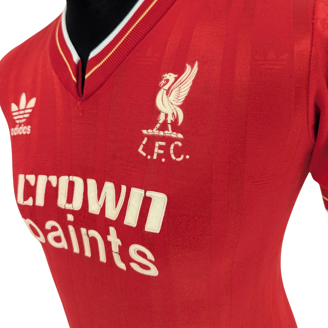Liverpool home football shirt 1985/87 - (YXL)