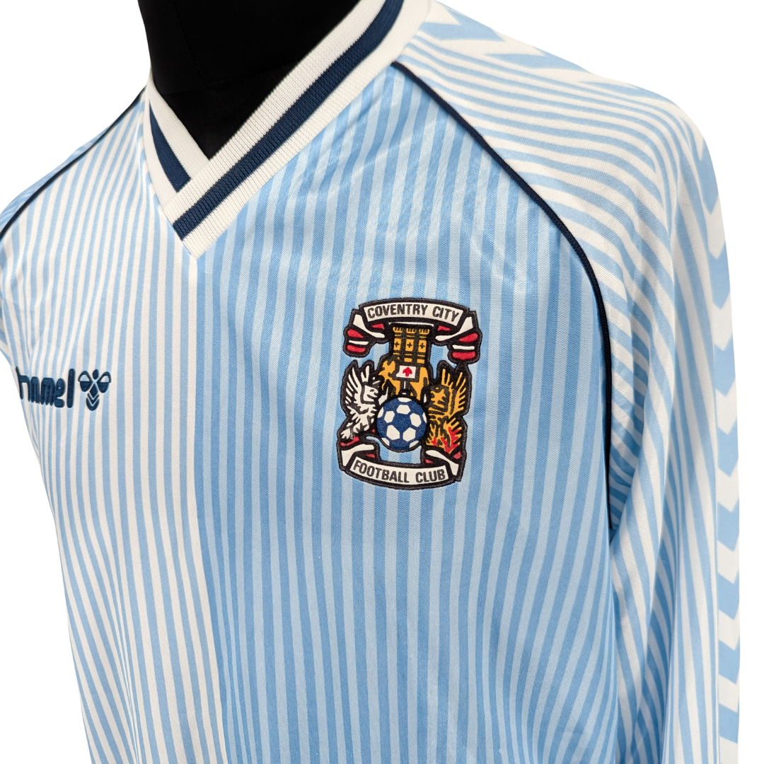 Coventry City home football shirt 1987/89 - (XL)