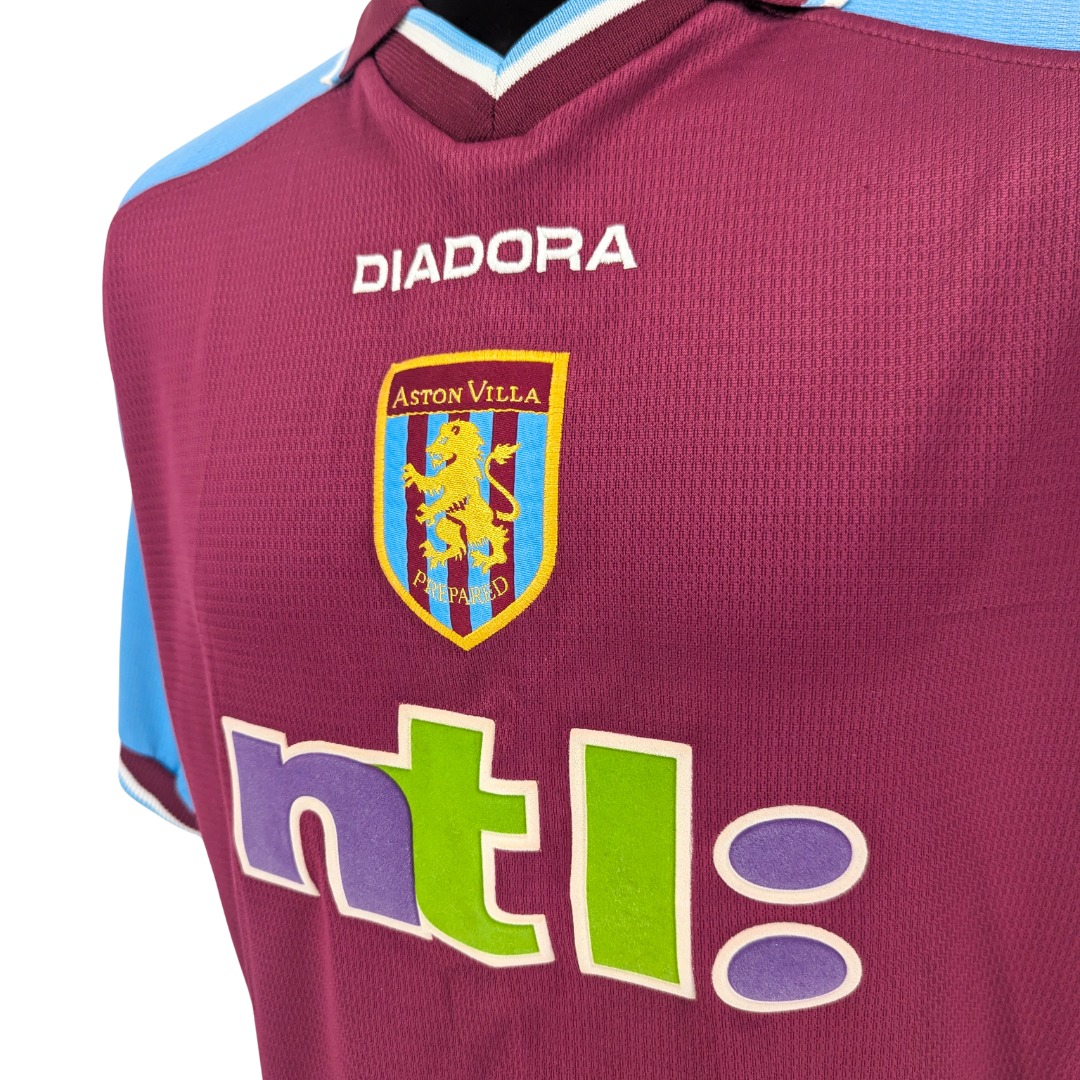 Aston Villa home football shirt 2000/01 - (XL)