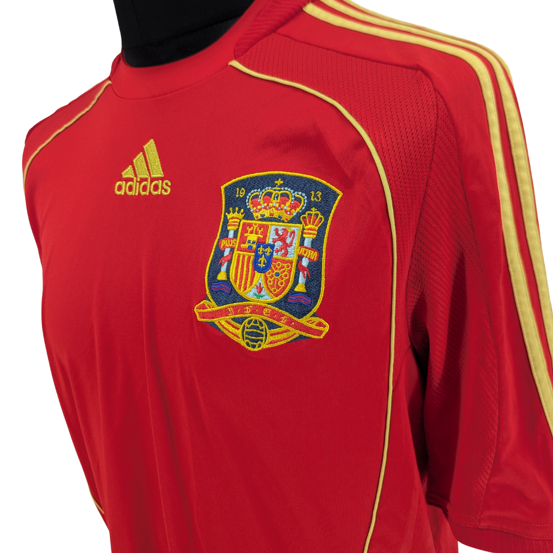 Spain home football shirt 2008/10 - (XL)