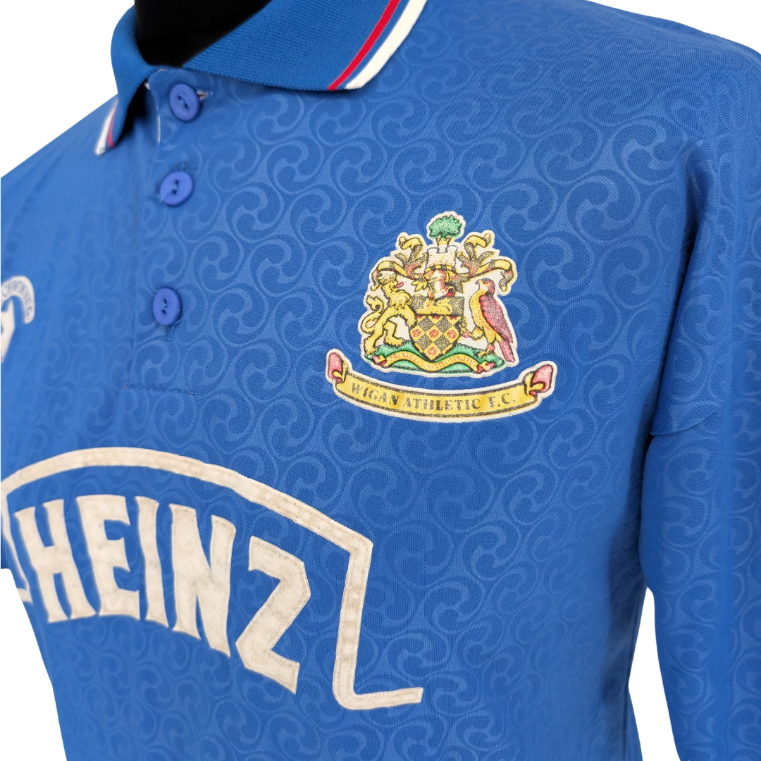 Wigan Athletic home football shirt 1991/93 - (M)
