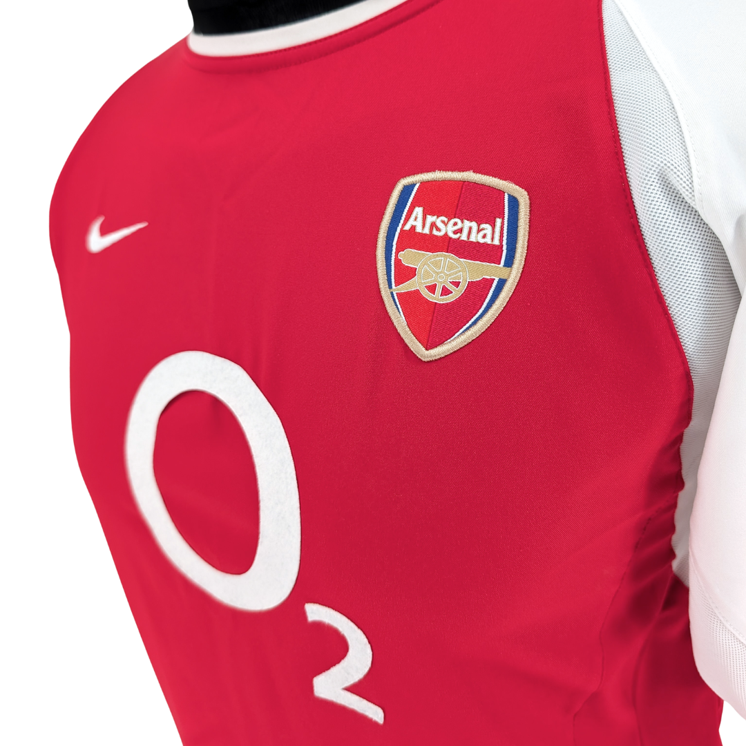 Arsenal home football shirt 2002/04 - (YXL)