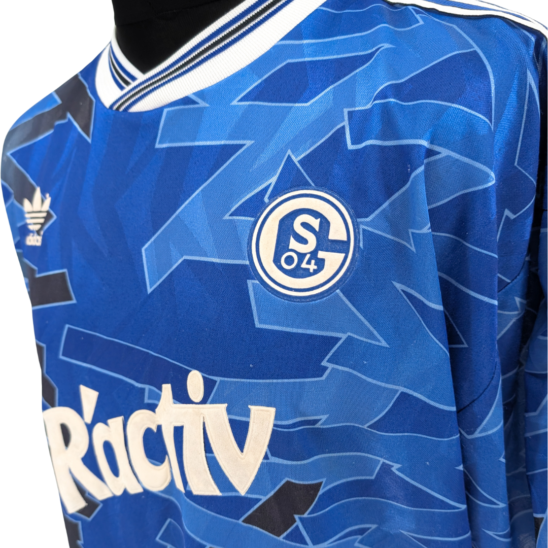 Schalke home football shirt 1992/93 - (XL)