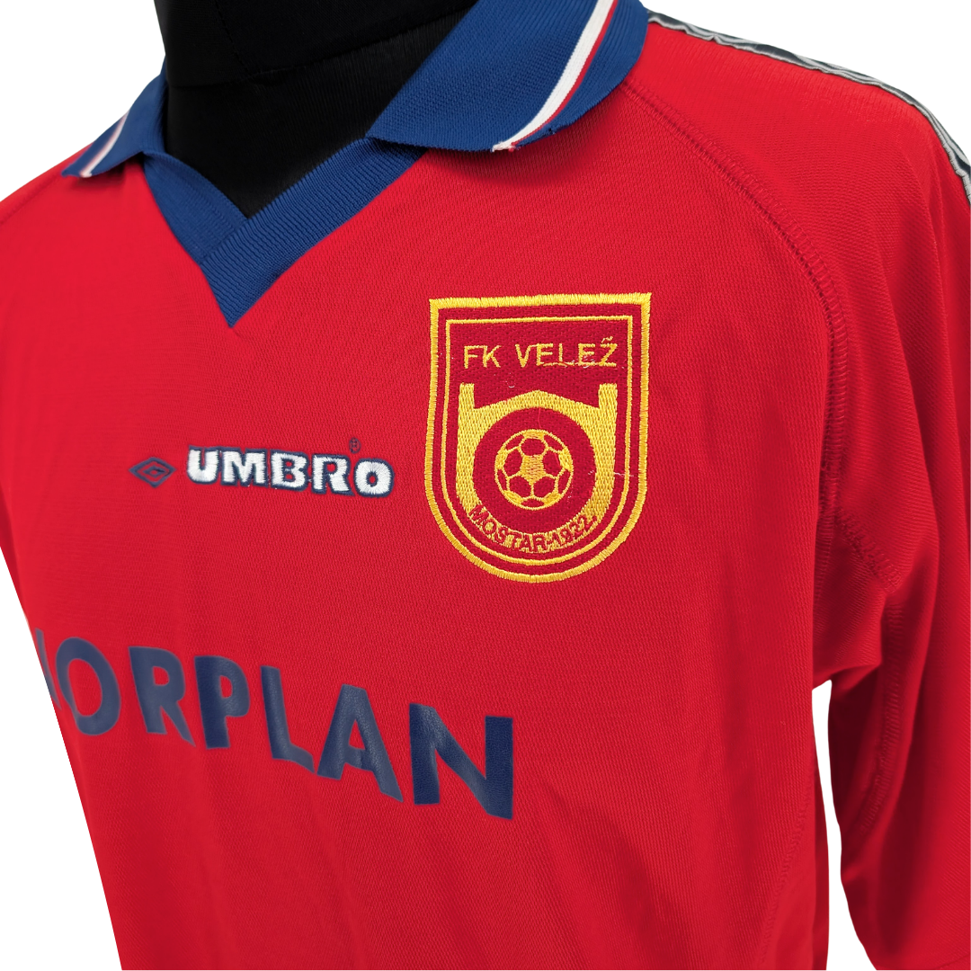 FK Velez Mostar home football shirt 2001/02 - (L)