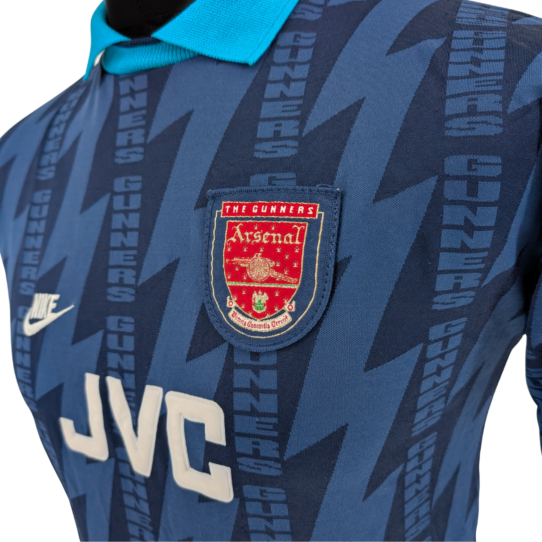 Arsenal away football shirt 1994/95 - (YXL)