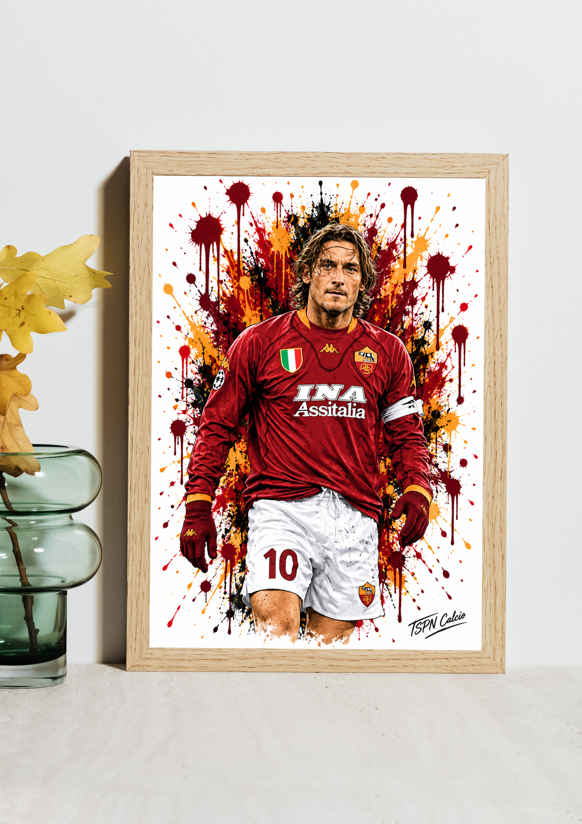 Roma x Totti Artwork