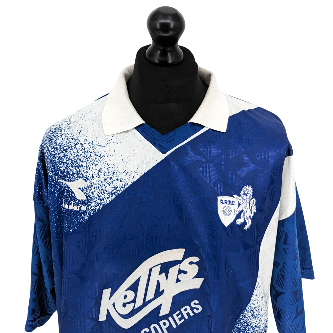 Raith Rovers home football shirt 1993/94