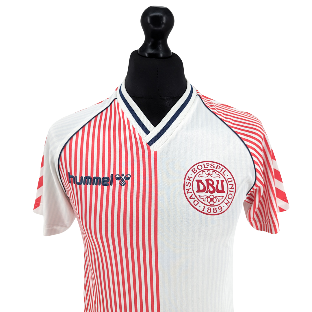 Denmark away football shirt 1986/88