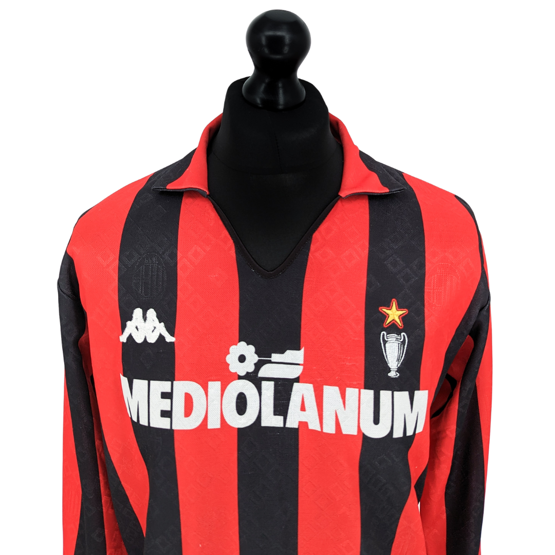 AC Milan home football shirt 1989/90