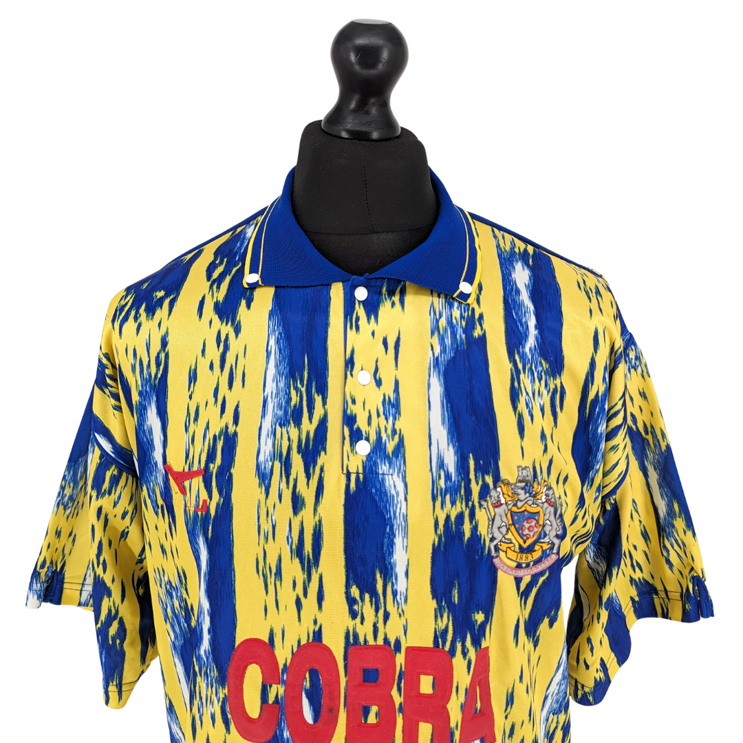 Stockport County away football shirt 1991/92