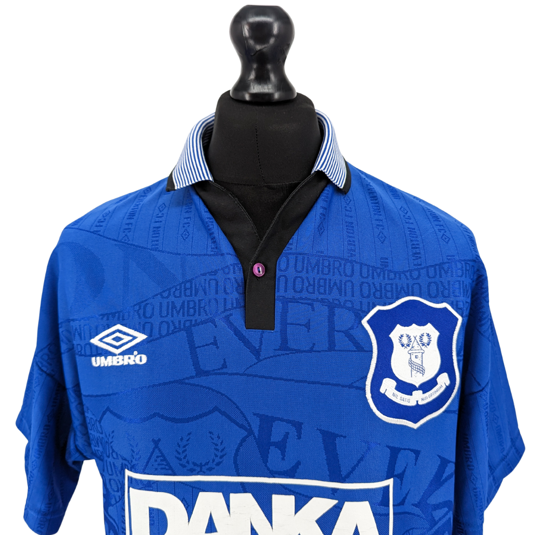 Everton home football shirt 1995/97