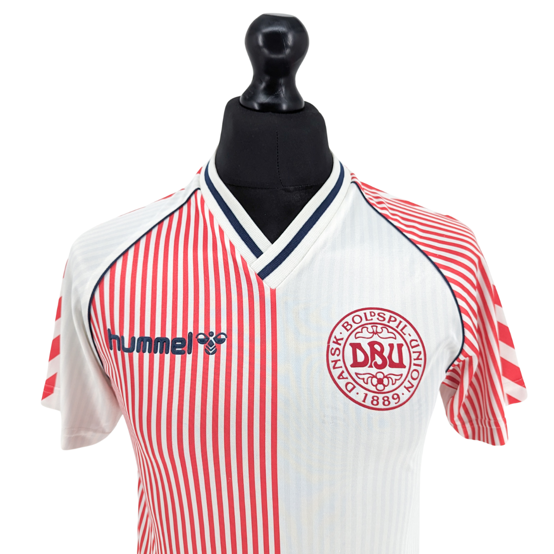 Denmark away football shirt 1986/88
