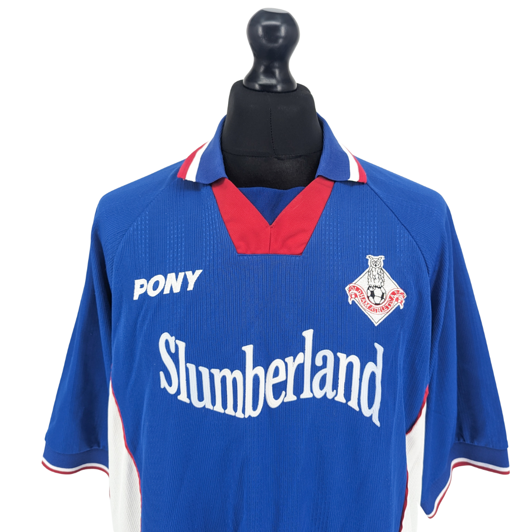 Oldham Athletic home football shirt 1998/00