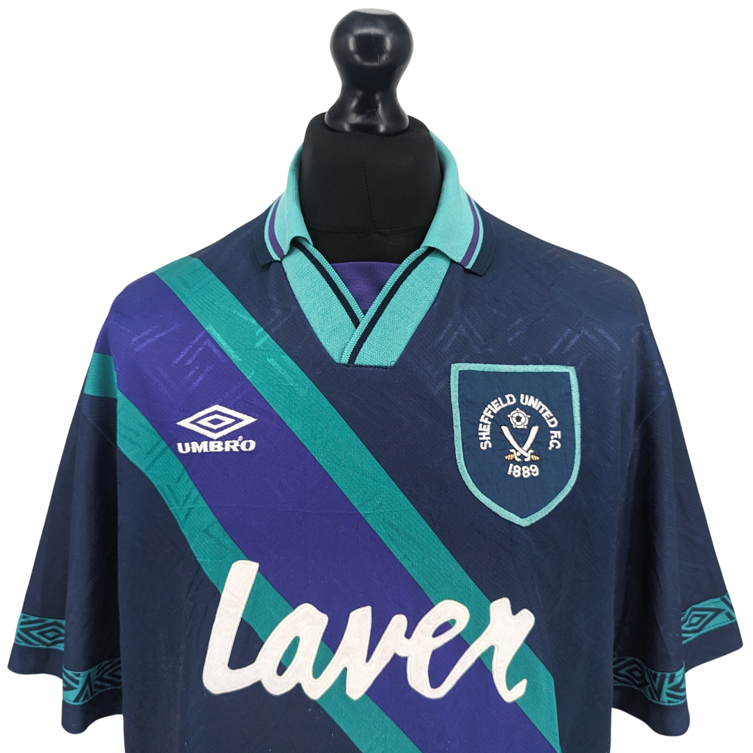 Sheffield United away football shirt 1993/95