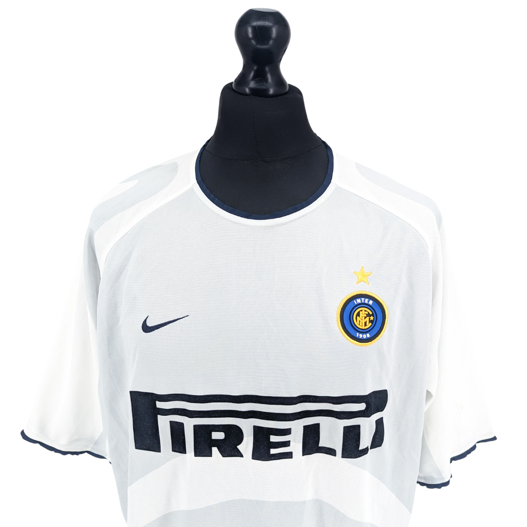 Inter Milan away football shirt 2001/02