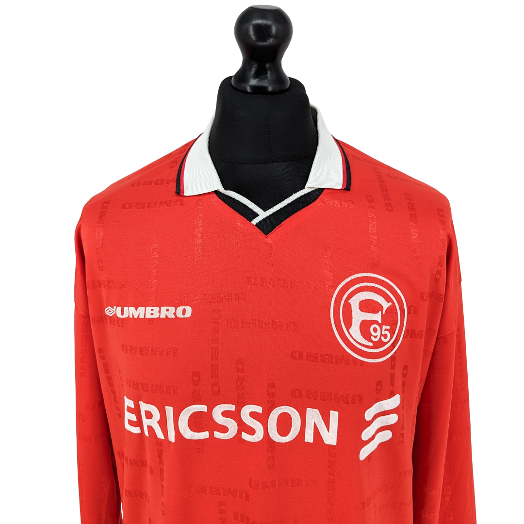 Fortuna Dusseldorf U19 home football shirt 1998/99