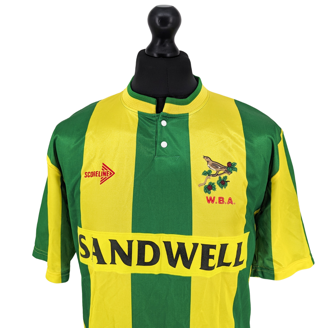 West Bromwich Albion away football shirt 1989/91