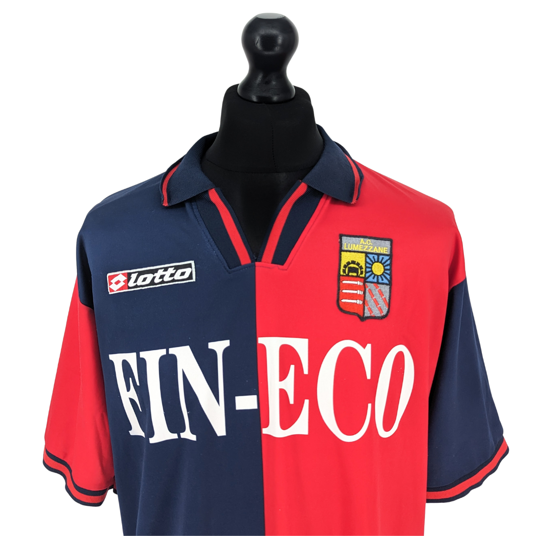 Lumezzane home football shirt 1999/00