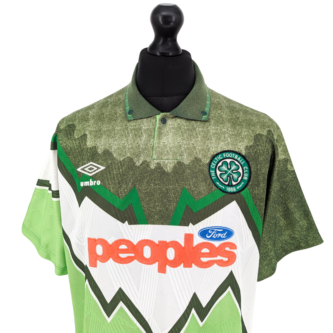 Celtic away football shirt 1991/92