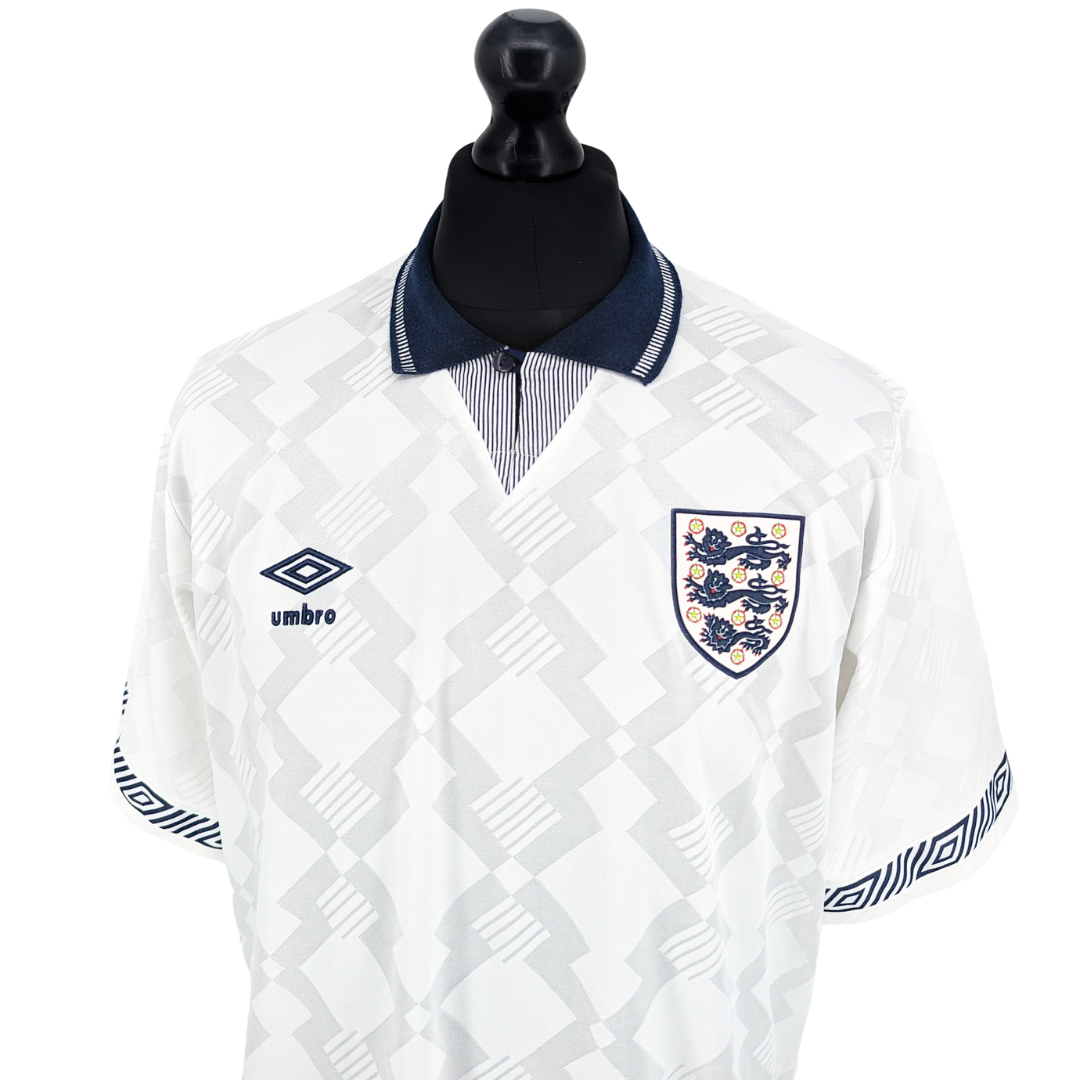 England home football shirt 1990/92