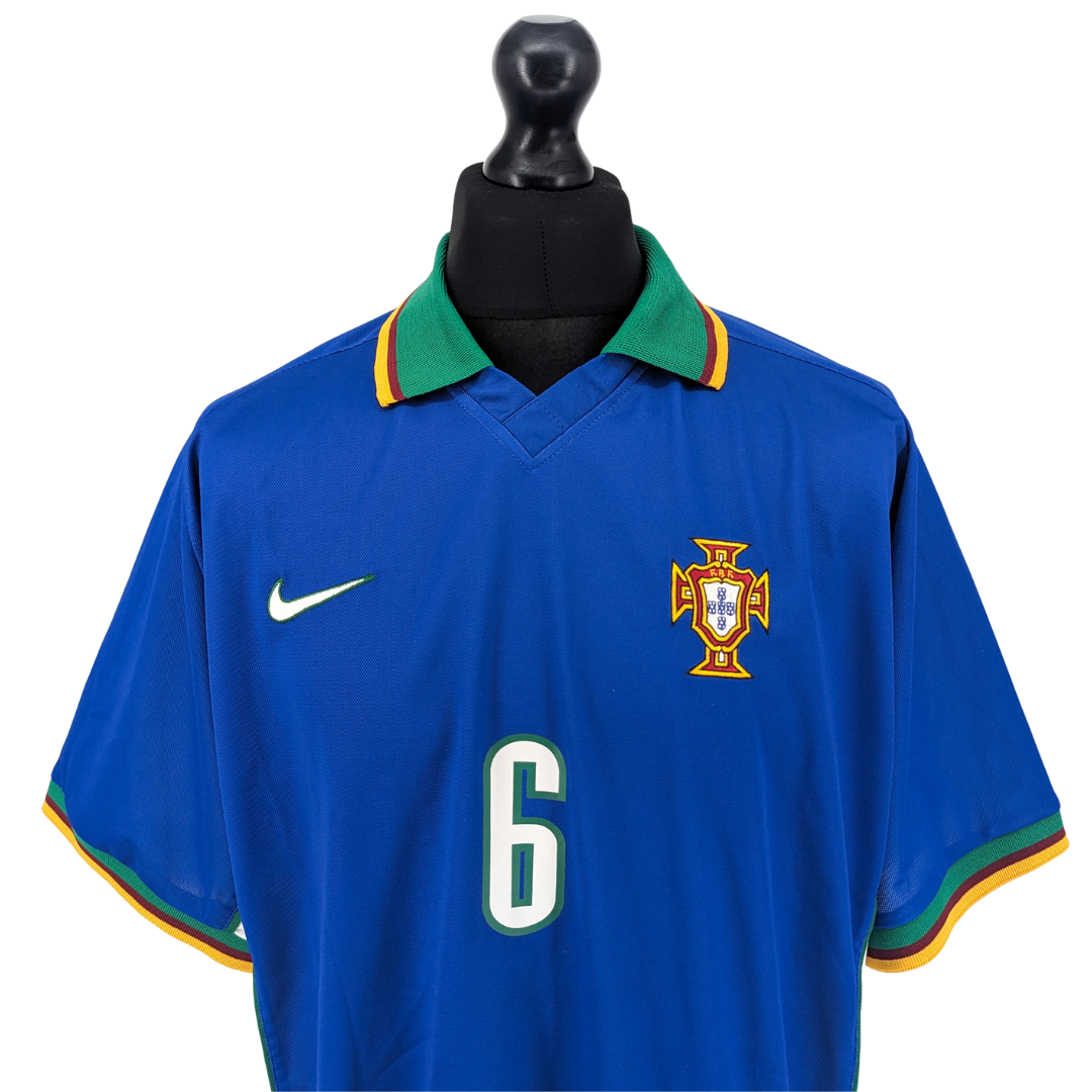 Portugal U21 away football shirt 1997/98