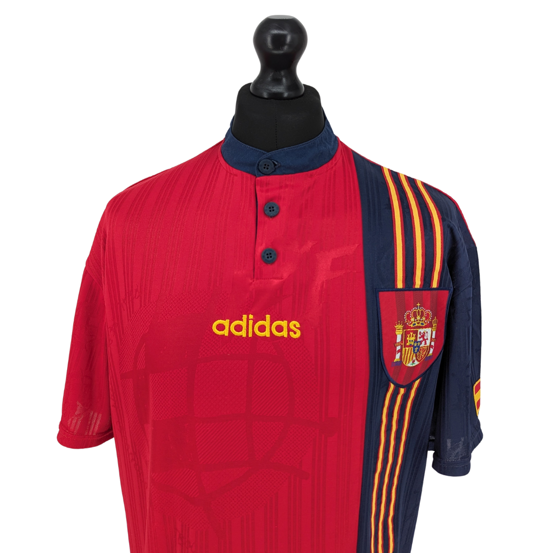 Spain home football shirt 1996/98