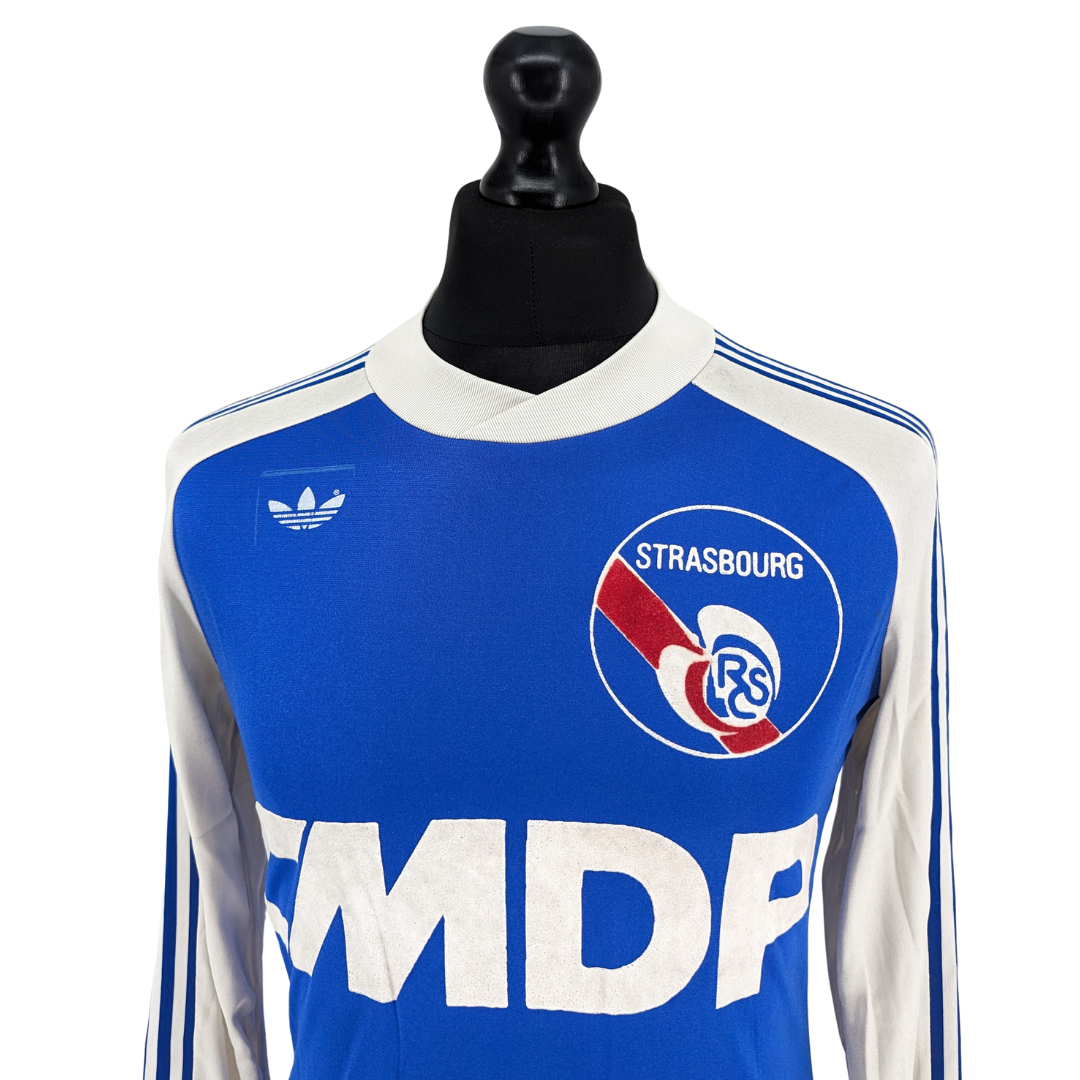 RC Strasbourg home football shirt 1978/79