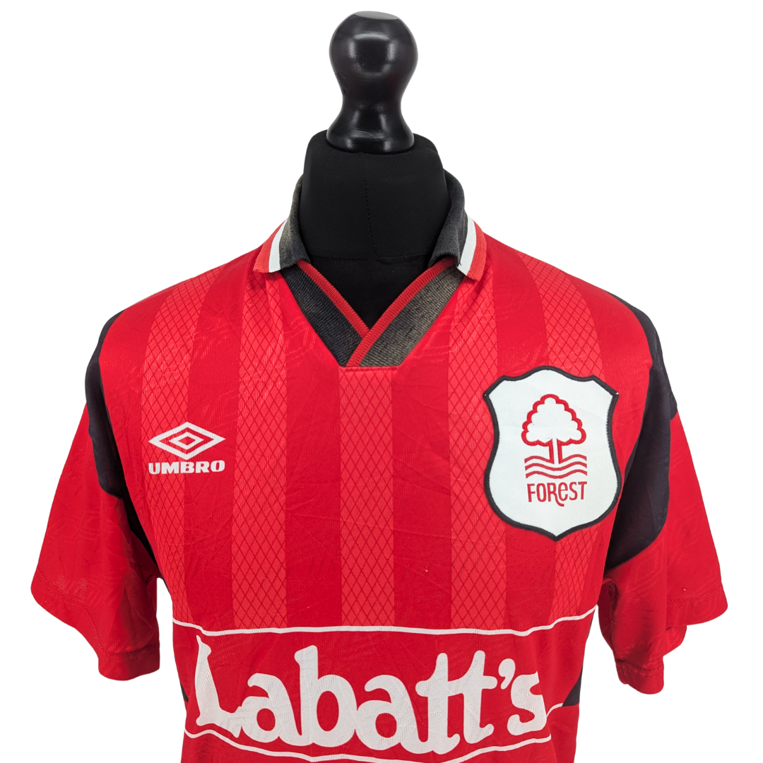 Nottingham Forest home football shirt 1994/96