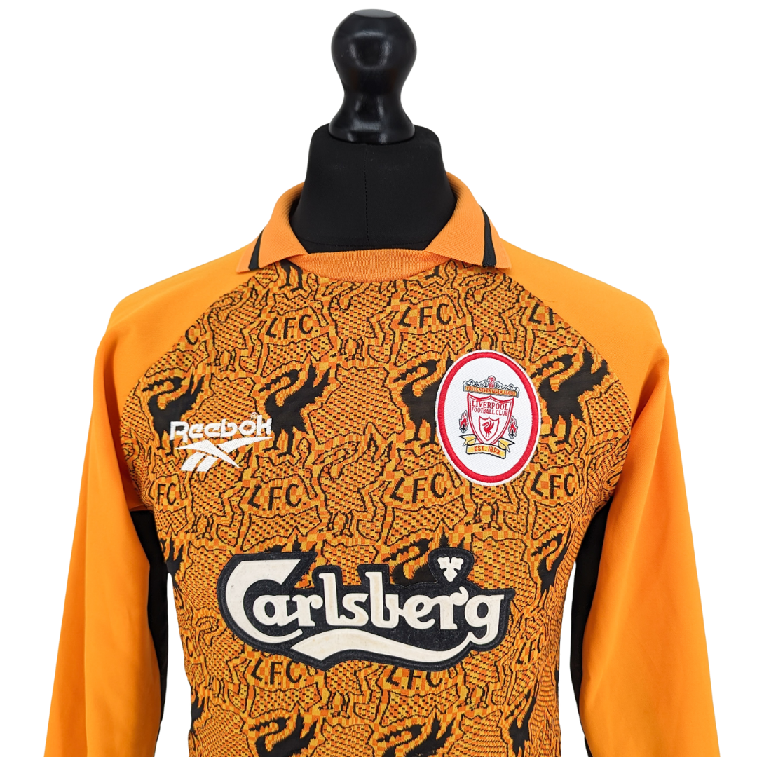 Liverpool goalkeeper football shirt 1996/97