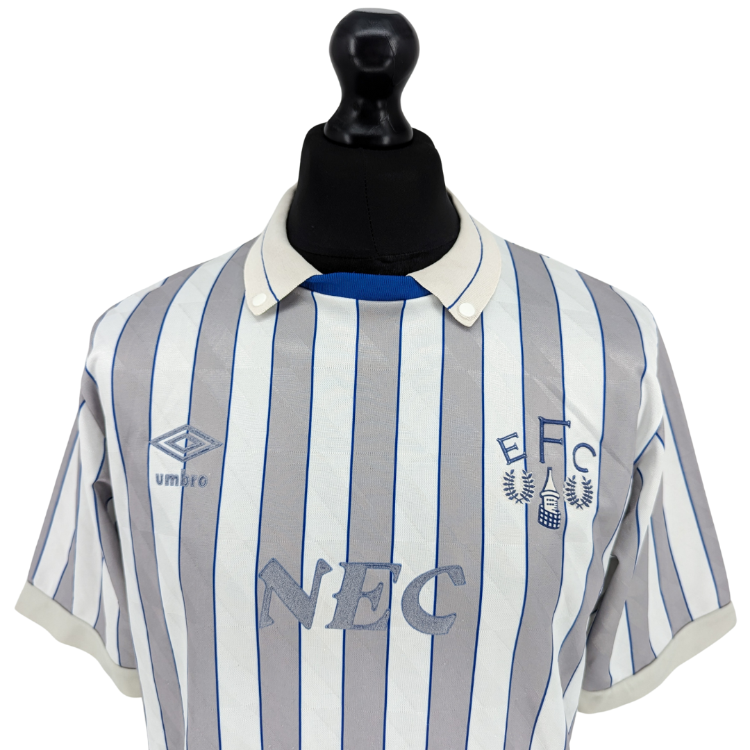 Everton away football shirt 1989/91