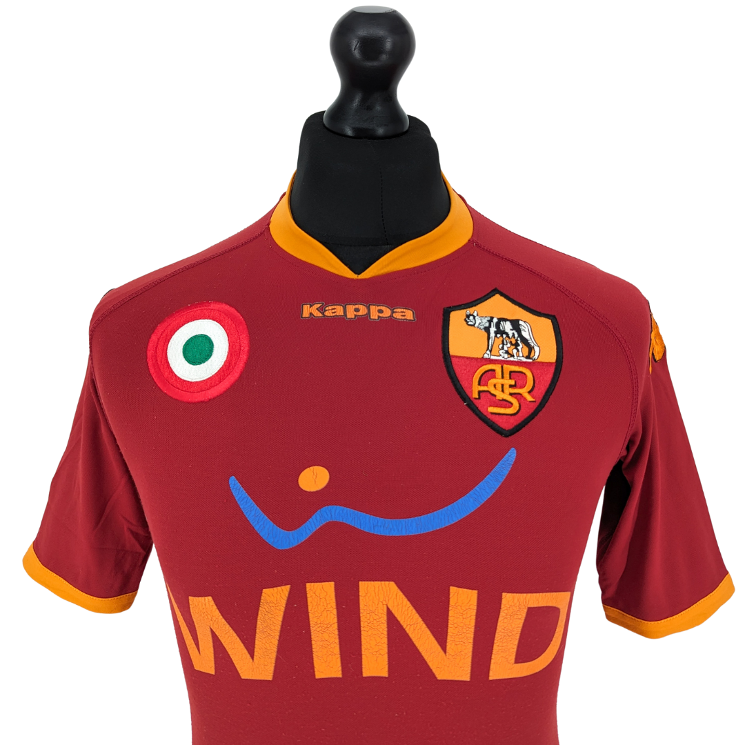 Roma signed home football shirt 2007/08