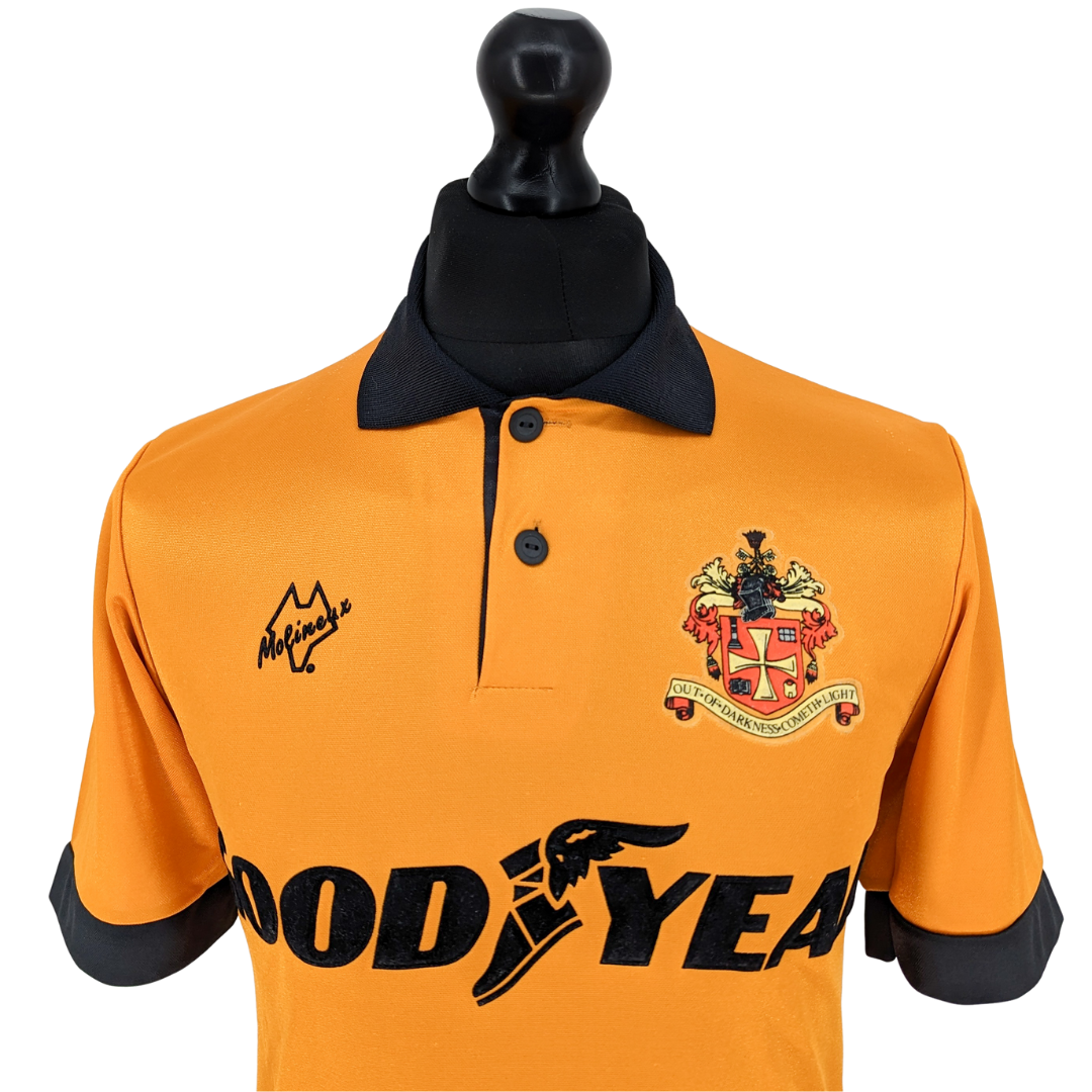 Wolverhampton Wanderers home football shirt 1993/94