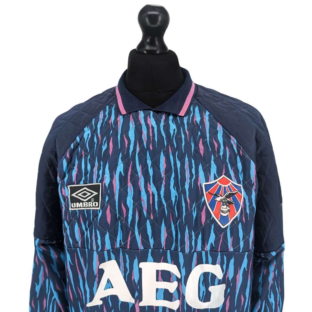 Valur FC goalkeeper football shirt 1992/94