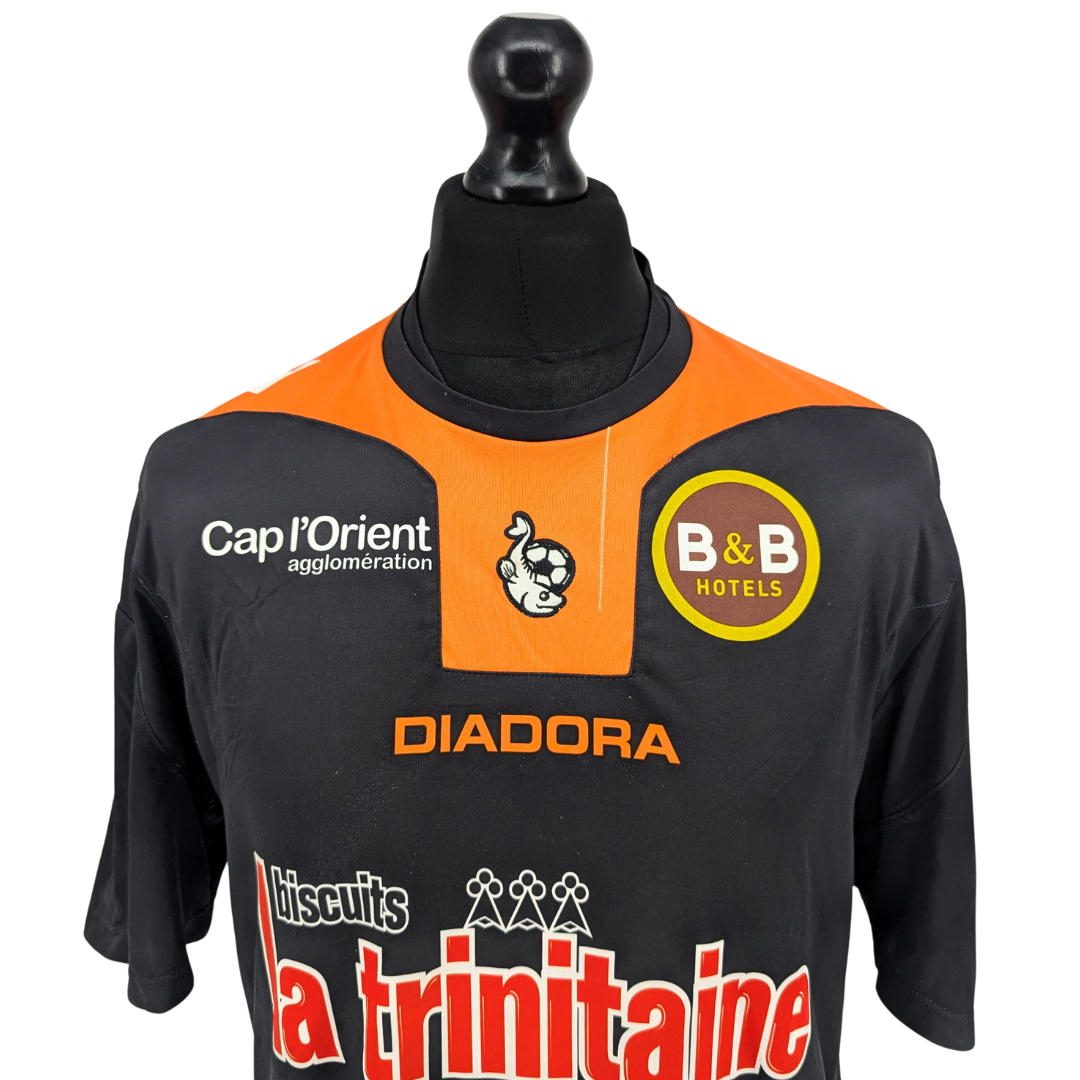 Lorient away football shirt 2009/10