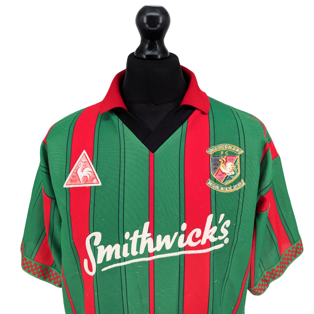 Glentoran home football shirt 1996/97