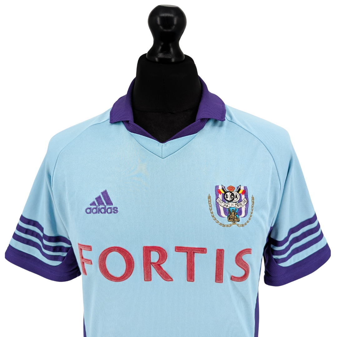 Anderlecht cup away football shirt 2001/02