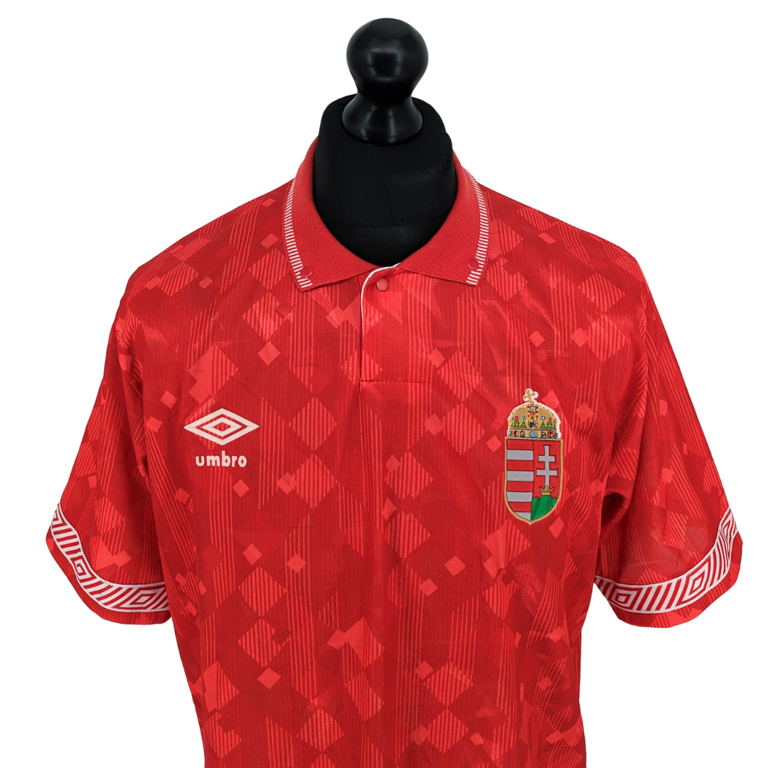 Hungary home football shirt 1990/92