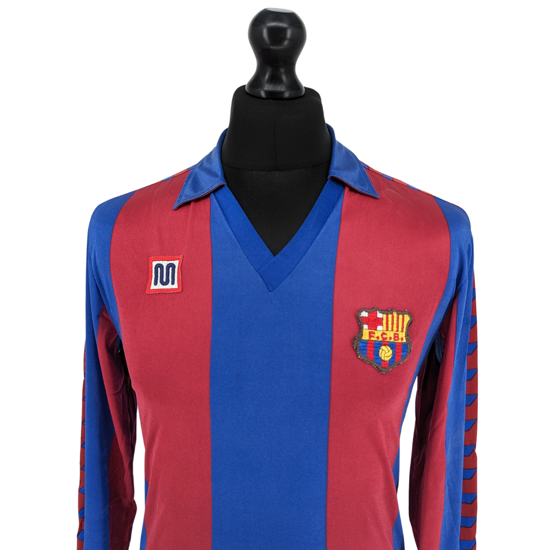 Barcelona home football shirt 1982/89