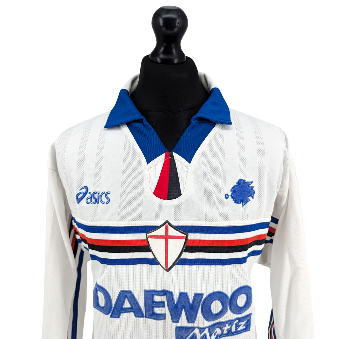 Sampdoria away football shirt 1998/99