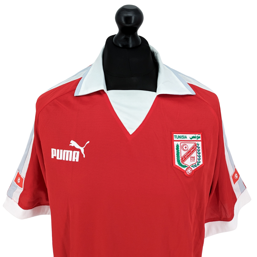 Tunisia away football shirt 2004/06