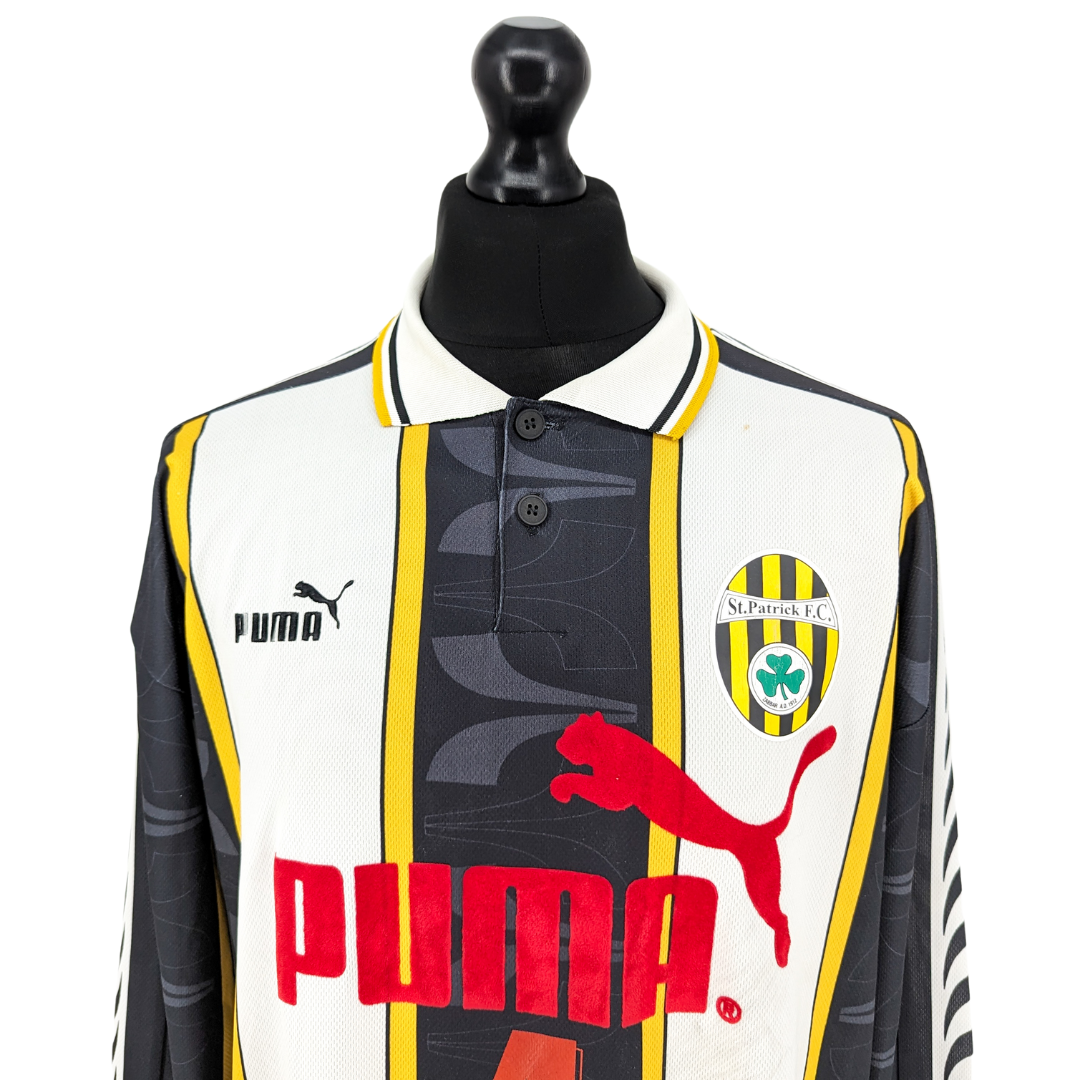 Zabbar St Patrick FC home football shirt 1996/98