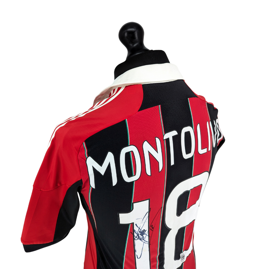 AC Milan signed home football shirt 2012/13