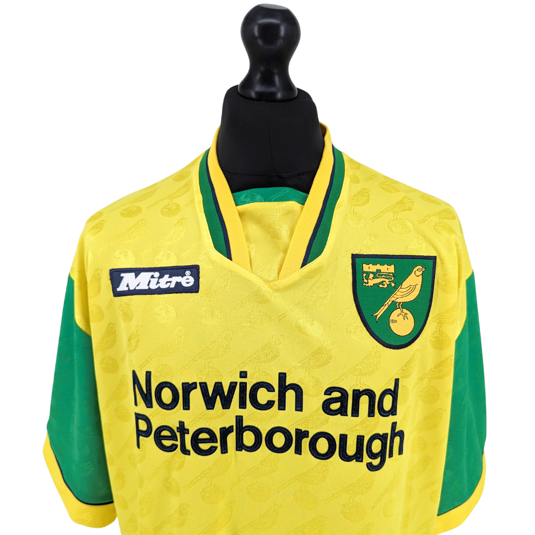 Norwich City home football shirt 1996/97