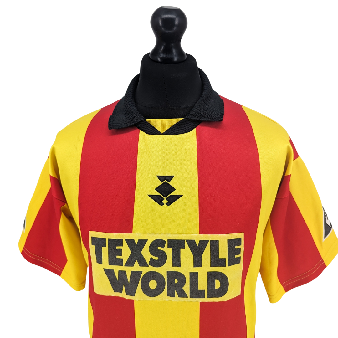 Partick Thistle home football shirt 1995/96